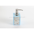 Star Hotel Resin Soap Pump with River Shell